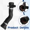Dunviku Engine Upper Radiator Coolant Water Hose Pipe, From Engine To Radiator Heater Hose 17127531579 Compatible with BM E82 E88 E90 E91 E92 128i 323i 325i 328i 330i Z4 view 4