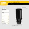 muge racing 80mm/3.15" Car Shift Knob, Aluminum Weighted Automotive Gear Shift Manual knobs Lever with 3 Threaded Adapters M8 M10 M12 x 1.25, Universal for Vehicle (Black) view 3