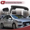 HEROFFIX 1 Pc Car Exterior Door Handles Grip for Hyundai Sonata 2005-2010 Front Right No.826523K020 Black ABS view 2