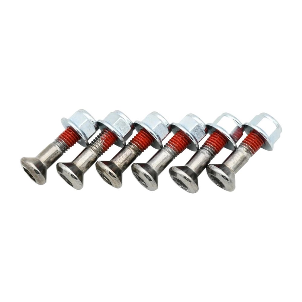 PAJFQC Motorcycle 6 Pcs M8*25mm Stainless Steel Rear Sprocket Bolt Screw And Washes Compatible With CRF CRF250R CRF450R