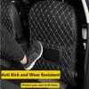 MZYLW 2 Pcs Car Seat Back Anti Kick Pad for Lexus is ES GS LS UX NX RX GX LX RXL LC500 RC RCF CT Leather Car Seat Back Cover Protector Waterproof Anti-Scratch Seat Protective Cushion view 2