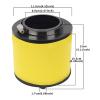 FHSJXR 17254-HC5-900 Air Filter Element for Honda Foreman 400 450 Fourtrax 300 TRX300 TRX300FW TRX400FW TRX450FE TRX450S TRX450FM TRX450ES 2WD 4WD 1992-2004 ATV, 2PCS view 3