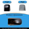 CZShiYue Front Left Exterior Door Handle Lock Cover Fit for Volvo 07-16 S80/04-10 S40/09-17 XC60/08-16 XC70/08-15 V70/10-13 C30/06-13C70/05-12 V50 39998270 Key Hole Trim LCE White view 3