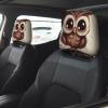 LZQPOEAS Cute Owl Car Headrest Covers 2Pcs Universal Car Seat Head Rest Cover Protector Soft Breathable Vehicle Accessories Fabric Head Rest Coverings for Cars Truck Auto view 2