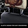 LZQPOEAS Cute Owl Car Headrest Covers 2Pcs Universal Car Seat Head Rest Cover Protector Soft Breathable Vehicle Accessories Fabric Head Rest Coverings for Cars Truck Auto view 4