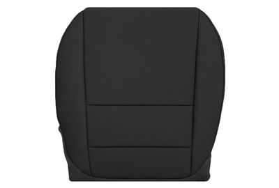 Richmon Auto Upholstery - Passenger Side Bottom Compatible with 2010-2013 Acura MDX SUV, Replacement Genuine Leather Perforated Seat Cover, Black with Genuine Leather Perforation