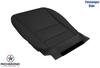 Richmon Auto Upholstery - Passenger Side Bottom Compatible with 2010-2013 Acura MDX SUV, Replacement Genuine Leather Perforated Seat Cover, Black with Genuine Leather Perforation view 4