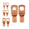 DLAHPJPT Automotive Electrical connectors SC35-8 SC35-6 Bolt Tinned Copper Cable lugs Terminals 35mm Wire Golden(SC35-6,10PCS) view 1