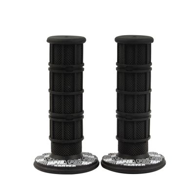 Universal 22mm/24mm Softest Handle Bar Grips Rubber Gel Grips Fit Motorcycle Motocross Racing(Black)