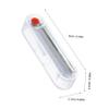 Healifty Magnetic Anti-rear Tail Light Solar Strobe Solar Lamp Led Warning Light for Cars Trucks Bikes view 2