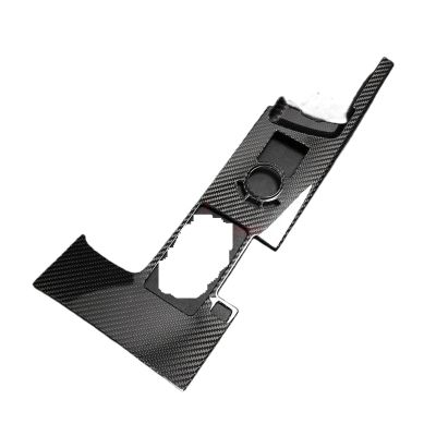 JTLCXNRN LHD Real Carbon Fiber Compatible for Lexus IS200t IS250 300 350 2014-2019 Car Central Console Gear Shift Panel Cover Trim Accessories