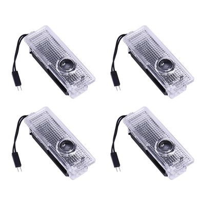 Lzmytsdklo 4 Pcs Car Welcome Lights, LED Door Projector Lights, Car Door Light Replacements, Puddle Lights for 1/2/3/4/5/6/7 Replaceable with X1/X2/X3/X4/X5/X6/X7/M/Z/GT/I3
