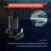 HiSport 8A61-17K624-AA Windshield Washer Pump - Compatible with Ford Explorer Fiesta Edge Flex Compatible with Transit Connect Taurus X Lincoln MKT MKX 2007-2015 view 3