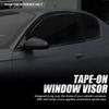 Auto Dynasty 2PCS Tape-On Window Visors for 2000-2007 Chevy Monte Carlo view 3