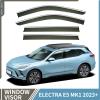 YOAIDWKOE Vent Visors Compatible with Buick Electra E5 2023 2024 2025 Window Visors Ventshade Deflectors Rain Guards Car Accessories view 2