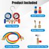 Gickbusus 3 Way AC Manifold Gauge Set for Automotive & HVAC Systems view 2