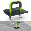 Nilight Trailer Hitch Tightener for 2 Inch Trailers Hitches Mount Anti Rattle Heavy Duty Steel with Rubber Cover Green U Bolt Matte Black Plate Electrophoresis Anti-Rust Triple Protective view 1