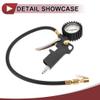 HEROFFIX 1 Set Universal Tire Pressure Gauge Gear Sets Air Chuck 0-160PSI GHI07-160PSI Air Pressure Meter for Cars view 3