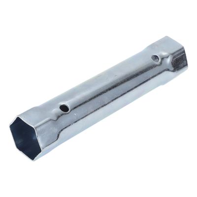 HEROFFIX 1 Pcs Spark Plug Socket Wrench Durable Spanner Socket Remover 200x46mm Silver Tone High Carbon Steel Hexagon 36mm,38mm for Car Motorcycle Lawn Mower