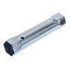 HEROFFIX 1 Pcs Spark Plug Socket Wrench Durable Spanner Socket Remover 200x46mm Silver Tone High Carbon Steel Hexagon 36mm,38mm for Car Motorcycle Lawn Mower view 1