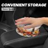 Edafol Farm Grapes Wine Maple Car Trash Can Mini Waterproof Collapsible Car Tash Bin Automotive Garbage Cans Vehicle Trash Can for Back Front Seat view 4