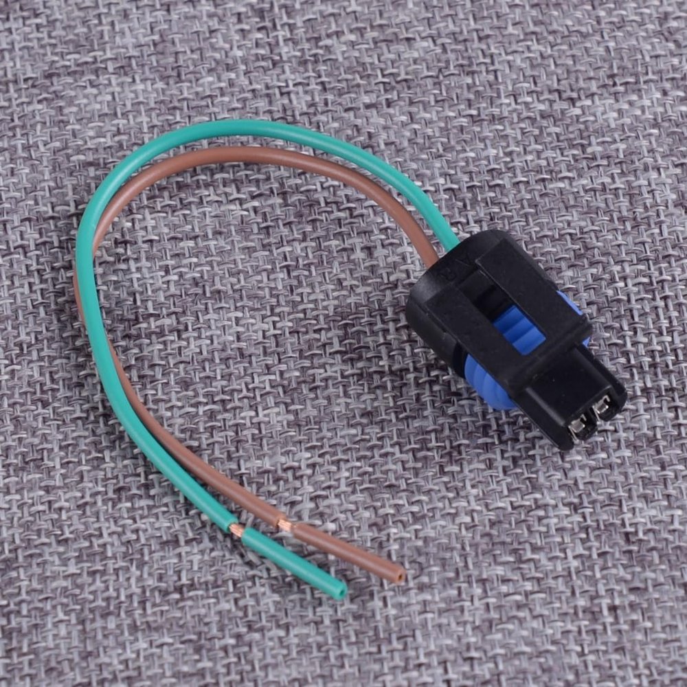 SROYXAW [Car Parts] 15.8 cm Plastic Engine Coolant Temperature Sensor Connector Wire Fit for GM for Delphi 12162193 [Easy to Replace]