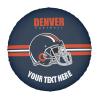 Denver Spare Tire Cover,Custom Wheel Tire Protector,Personalized Durable Waterproof Wheel Tire Cover with Name/Number,Universal Fit for Trailer Rv SUV Travel Camper All Vehicle 14" 15" 16" 17 view 1