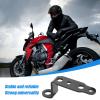 Motorcycle Auxiliary Light Mount Bracket, Spotlight Mounting Bracket, Headlight Light Pods Bracket Extension Holders, Stainless Steel Spotlight Stand, Motorbike Scooter Accessories view 3