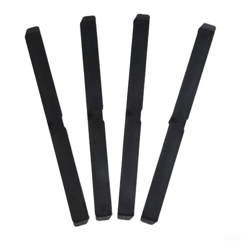 4Pcs Roof Carrier Cover Set for Opel for Astra H, Replacement Exterior Mouldings & Trim, Front and Rear Roof Carrier Covers Rooftop Luggage Rack, Roof Rack for Cross Bars OE 51 87 877 and 51 87 878