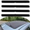 4Pcs Roof Carrier Cover Set for Opel for Astra H, Replacement Exterior Mouldings & Trim, Front and Rear Roof Carrier Covers Rooftop Luggage Rack, Roof Rack for Cross Bars OE 51 87 877 and 51 87 878 view 2