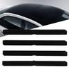 4Pcs Roof Carrier Cover Set for Opel for Astra H, Replacement Exterior Mouldings & Trim, Front and Rear Roof Carrier Covers Rooftop Luggage Rack, Roof Rack for Cross Bars OE 51 87 877 and 51 87 878 view 4