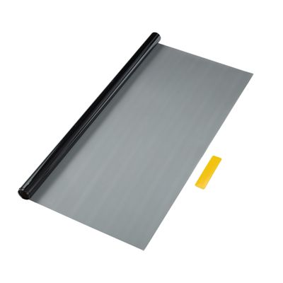 Hihaha Car Window Tint Film Window Privacy Film Car Carbon 2PLY PET 19.69 ft x 29.53 Inch 1 Pc Black VLT 50% IRR 32% UVR 95%