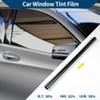 Hihaha Car Window Tint Film Window Privacy Film Car Carbon 2PLY PET 19.69 ft x 29.53 Inch 1 Pc Black VLT 50% IRR 32% UVR 95% view 3