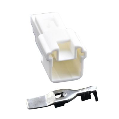 automotive connectors 1 Pin Automotive Connector Fuse Box Power Cable Socket 6098-0441 90980-10995 6240-1093 90980-10994 7383-7665-30 easy replacement(Male with Pin)