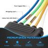 Unifizz 5-Way Flat Trailer Wiring Harness, 22" Wire Lead, Durable 5 Pin Male Connector, Trailer Light Wiring Extension with Dust Cover, Color-Coded for RV & Boat view 3