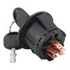 Universal Ignition Switch 03290500 with 2 Keys, Replacement Ignition Lock Cylinder Switch Compatible with Various MTD Ariens WAW 34 Zoom IKON X 42 Mower Types view 2