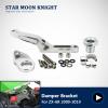 EAMOM Motorcycle CNC Damper Steering Bracket Stabilizer For KAWASAKI ZX-6R ZX 6R Mounting Kit(Gold stand) view 2