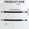2pcs Valve Stem Extension, 8.54 Inch Dually Flexible Valve Stem Extenders Tire Inflation Extension Hose Tube Tire Valve Adaptor Tool for Universal Cars Motorcycles Bicycles Bike RVs Air Compressors view 2