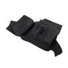 Bacar Motorcycle Left Water Bottle Pouch Pocket Bag Saddlebag Guard Holder for Harley for Touring Electra Glide for Road King Vinyl Black view 1