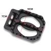 HRuizq Brake Pedal Extension for KTM 125EXC 125SX 150SX 150XC-W 250EXC 250EXC-F 250SX 250SX-F 250XC 250XC-F 250XC-W 300EXC 300XC 300XC-W 350EXC-F 350SX-F 350 XC-F 450SX-F 450XC-F 500EXC-F (Black) view 2