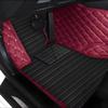 HAIUIKIK Luxury Leather Car Floor Mats for 2019-2025 Nissan Altima - Tailored, All-Weather,Easy to Clean Premium Interior Protection (Wine Red) view 3