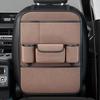 JSFZM Car seat Organiser Car Seat Organiser for Mini 5D Hatch, Car Passenger Tidy Backseat Organiser Vehicle Storage Bag with Laptops Tablet Cup Holder,Grey/A(Brown/D) view 2