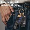 hrabykt Keychain with American Leather Flag Metal Keychain For Ram 1500 2500 3500 Accessories view 4