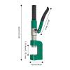Chain Breaker with 0.71-2.13in Opening Size, 3T Hydraulic Chain Breaker Tool Kit with Storage Box, Chain Breaking Crimping Tool for 08B, 08A, 10A, 10B Chains and 420, 428, 430 Motorcycle Chains view 2