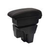 XSHENG Car Armrest Box Suitable for Kia Rio 2018-2023 armrest Box Center Storage Box Manual Control Center Console (Black with red line) view 1