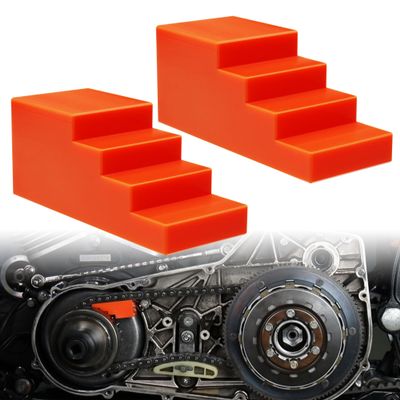 Prewired Primary Drive Locking Tools 2pcs Motorcycle Transmissions Chains Locking Tool Universal, Perfect for All Big Twin and XL, Orange