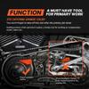 Prewired Primary Drive Locking Tools 2pcs Motorcycle Transmissions Chains Locking Tool Universal, Perfect for All Big Twin and XL, Orange view 3