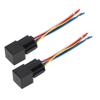 RATCHROLL 5 Pins 36V 80A 2 Pcs Auto Relay with Harness Sockets Waterproof Car Relay Black view 1