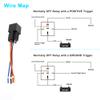 RATCHROLL 5 Pins 36V 80A 2 Pcs Auto Relay with Harness Sockets Waterproof Car Relay Black view 4