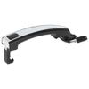 TUCKBOLD Exterior Door Handle for Chevrolet CRUZE 2011 Durable No.20827614 | Front Left Door Handle Black Silver Tone 1 Pc view 1